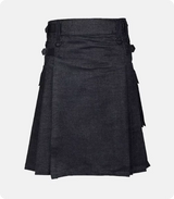 Buy Men Denim Utility Kilt