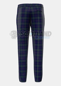 Callaghan Tartan Trouser Back