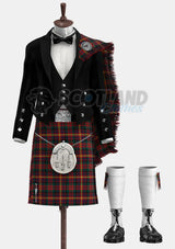 Cameron of Erracht Tartan Prince Charlie Outfit