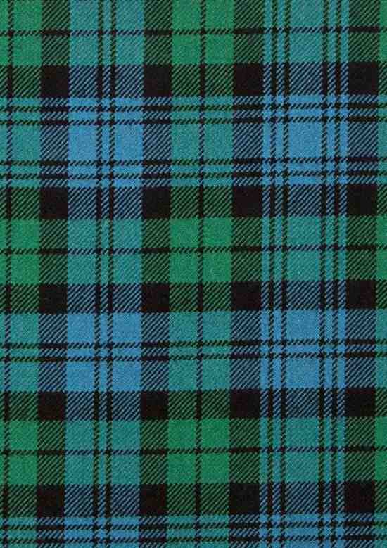 Custom Made Campbell Ancient Tartan Trouser Fabric