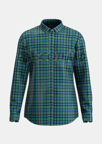 Campbell Tartan Shirt Front