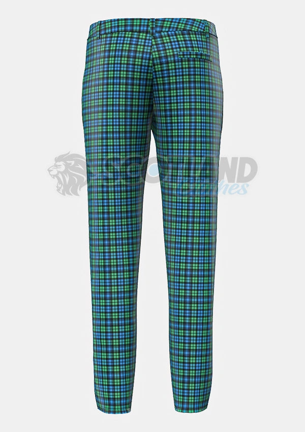 Campbell Tartan Trouser Back