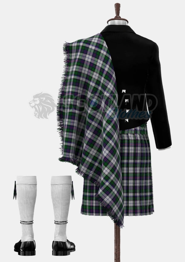 Campbell of Cawdor Dress Tartan Prince Charlie Outfit