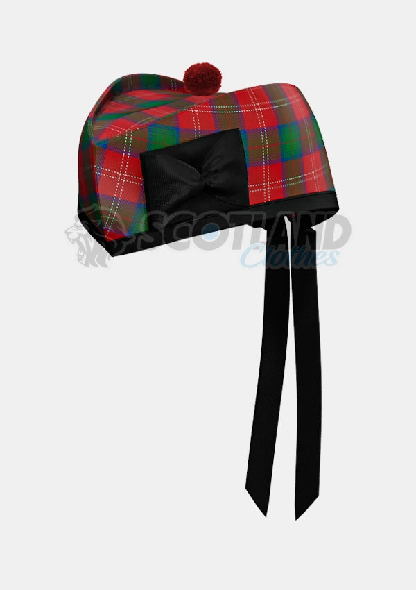 Chisholm Tartan Glengarry Hat Front