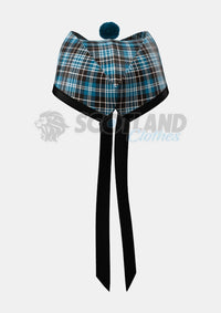 Clark Tartan Glengarry Hat Back