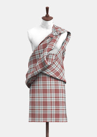 Clayton Dress Tartan Great Kilt Front