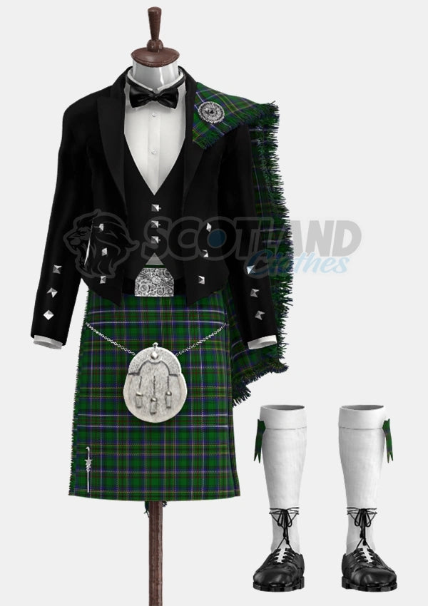 Cockburn Tartan Prince Charlie Outfit