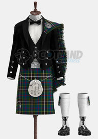 Cornish Hunting Tartan Prince Charlie Outfit