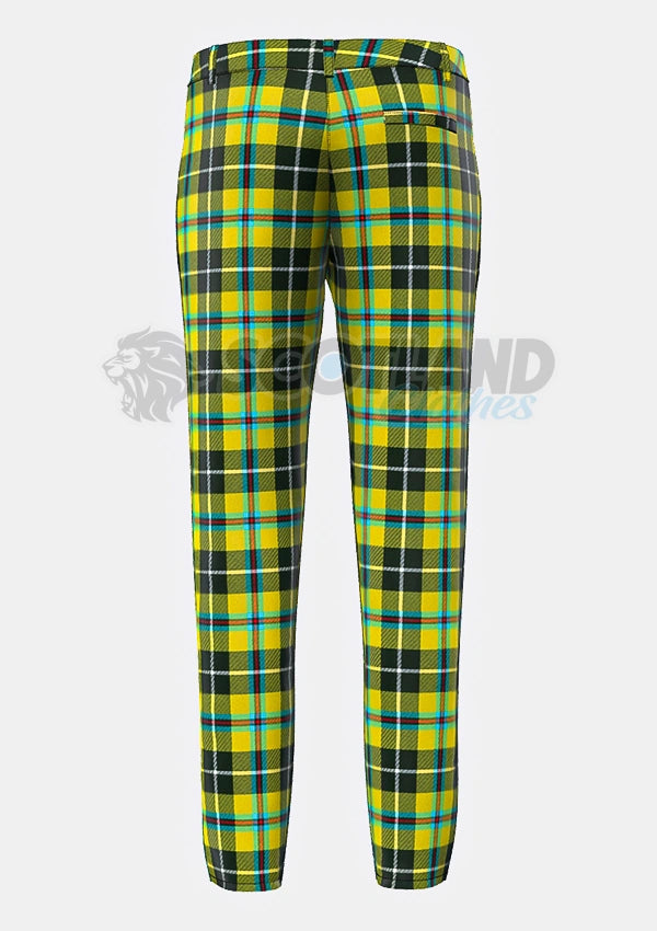 Cornish Tartan Trouser Back
