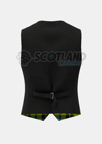 Cornish Tartan Waistcoat Back