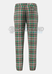 Craig Tartan Trouser Back