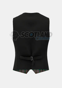 Craig Tartan Waistcoat Back