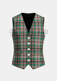 Craig Tartan Waistcoat Front