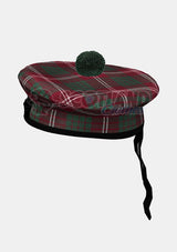 Crawford Tartan Balmoral Hat Front Side