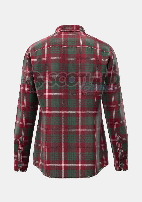 Crawford Tartan Shirt Back