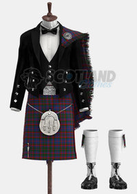 Cummings Tartan Prince Charlie Outfit