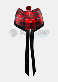 Cunningham Tartan Glengarry Hat Back