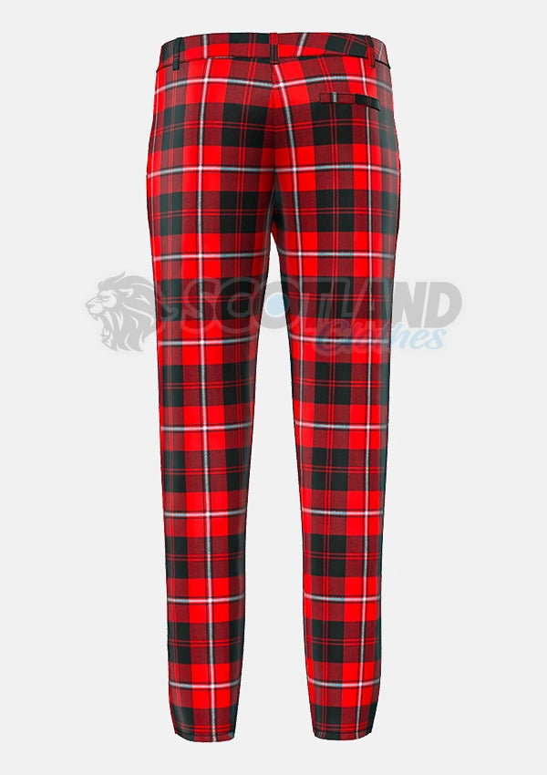 Cunningham Tartan Trouser Back