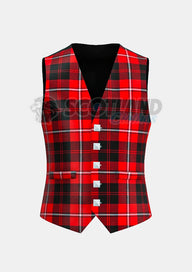 Cunningham Tartan Waistcoat Front