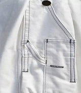 Custom Made Carheartt White Work Utility Kilt Front