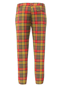 Custom Made Buchnan Weathered Tartan Trouser Back