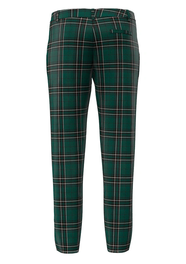 Custom Made Maclean Hunting Modern Tartan Trouser Back