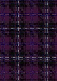 Custom Made Purple Tartan Fabric