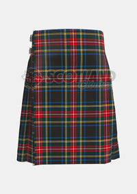  Black Stewart Tartan Kilt 