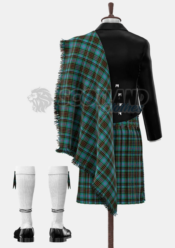 Custom Made Brodie Ancient Hunting Tartan Prince Charlie Kilt Outfit