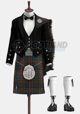 Custom Made Brodie Hunting Modern Tartan Prince Charlie Kilt Outfit