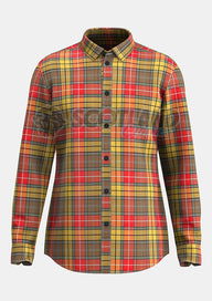 Custom Made Buchnan Weathered Tartan Shirt