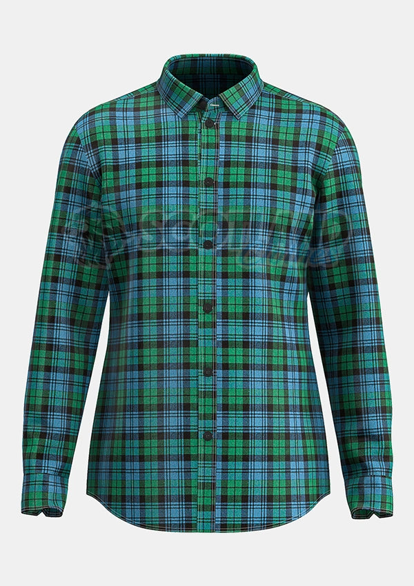 Custom Made Campbell Ancient Tartan Shirt
