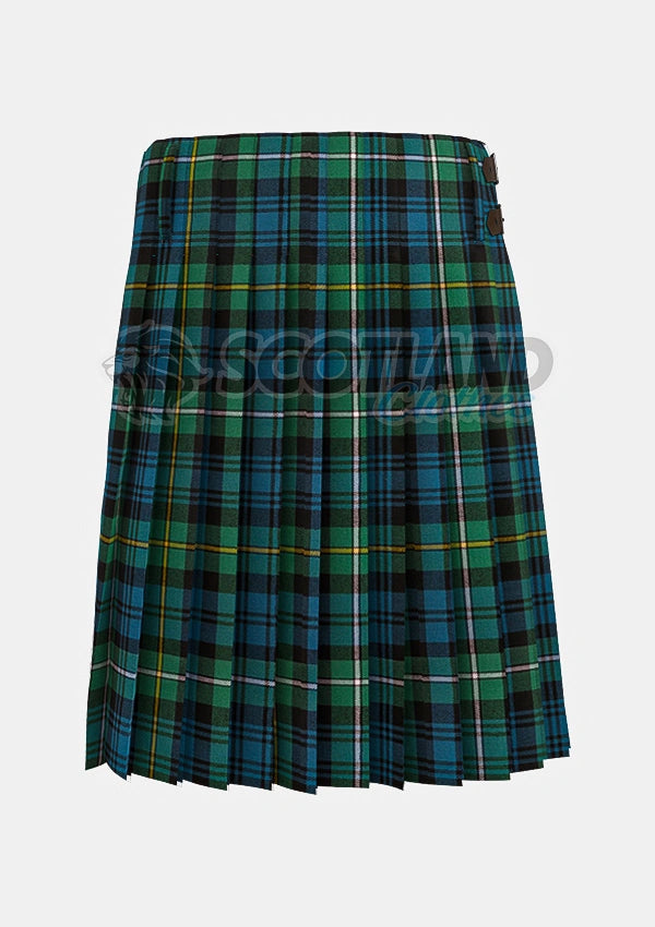 Campbell of Argyll Tartan Kilt Back