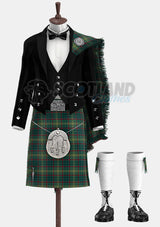 Custom Made County Armagh Tartan Prince Charlie Kilt Outfit