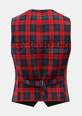 Custom Made Maclachlan modern tartan Waistcoat