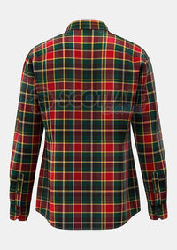 Custom Made Maclachlan old modern tartan Shirt