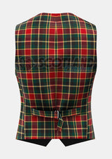 Custom Made Maclachlan old modern tartan Waistcoat