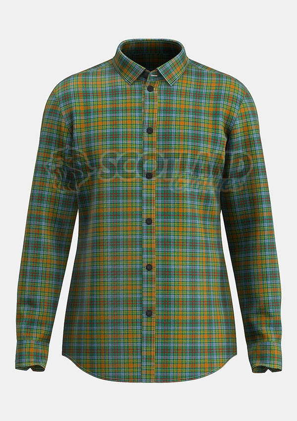 Custom Made O_Brien Tartan Shirt
