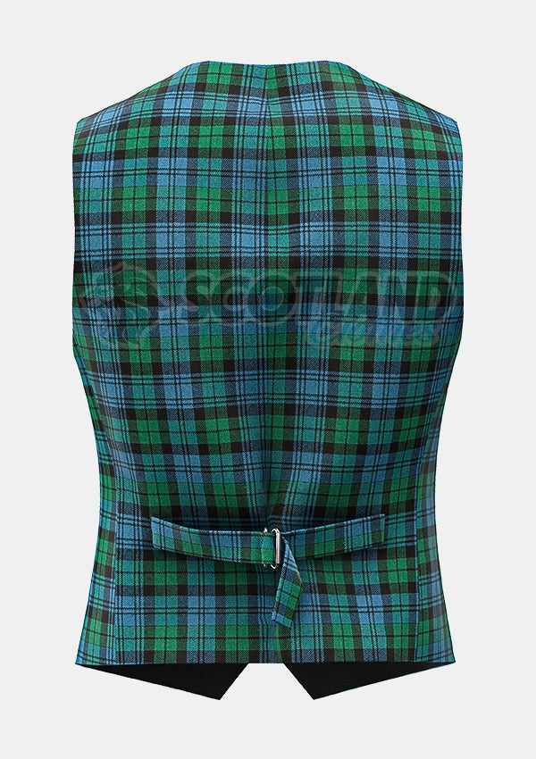 Custommade Campbell Ancient Tartan Waistcoat