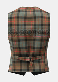 Custommade Gunn Weathered Tartan Waistcoat