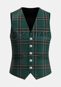 Custommade Maclean Hunting Modern Tartan Waistcoat