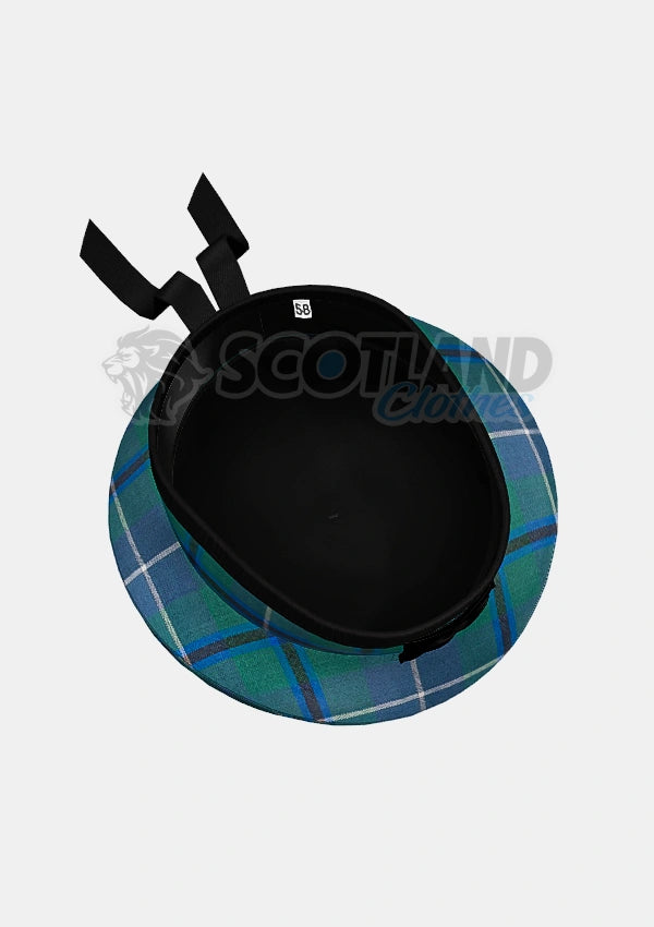 Douglas Tartan Balmoral Hat Back Side