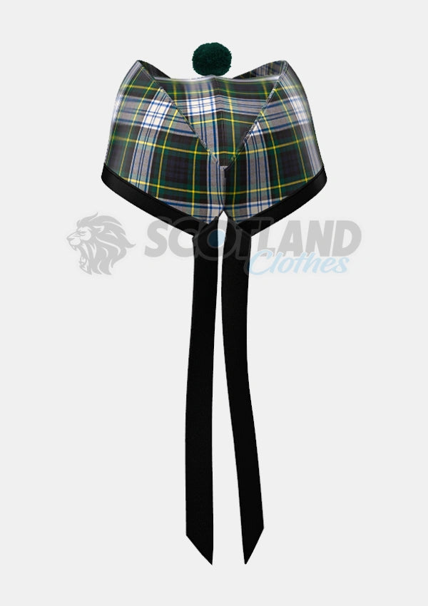 Dress Gordon Tartan Glengarry Hat Back
