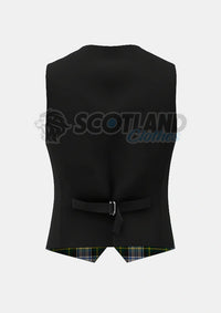 Dress Gordon Tartan Waistcoat Back