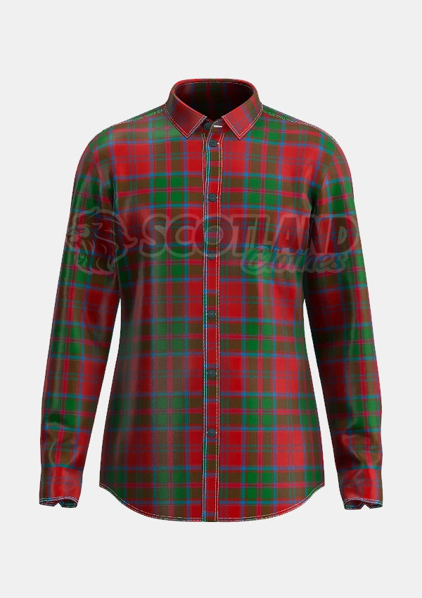 Drummond Tartan Shirt Front
