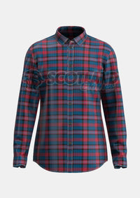 Evans Tartan Shirt Front