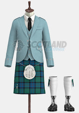 Flower of Scotland Tartan Argyle Outfit