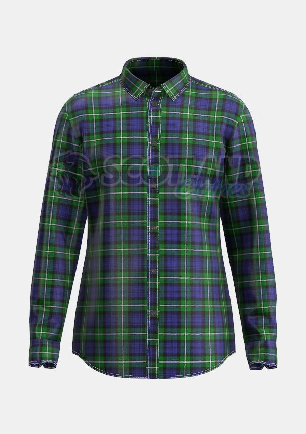 Forbes Tartan Shirt Front