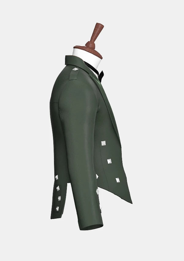 Forest_Green_Prince_Charlie_Kilt_Jacket_with_Satin_Lapels_right_image