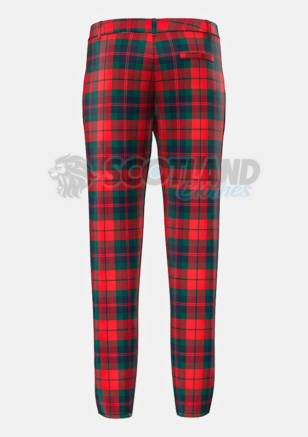 Fraser Tartan Trouser Back